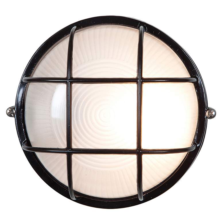 Image 2 Nauticus 9 1/2" High Black LED Outdoor Wall Light more views