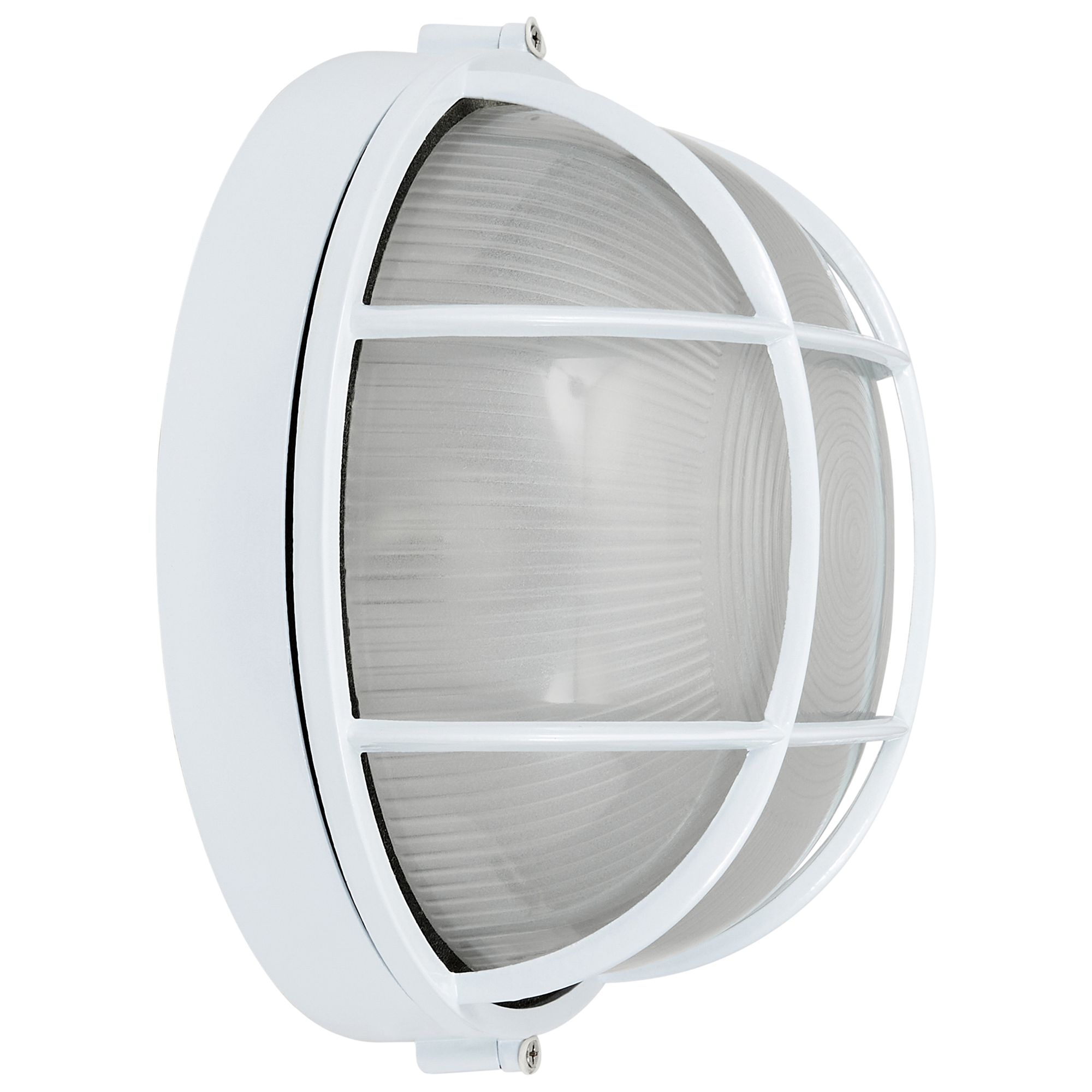 Image 6 Nauticus 9 1/2" High White Round Outdoor LED Wall Light more views