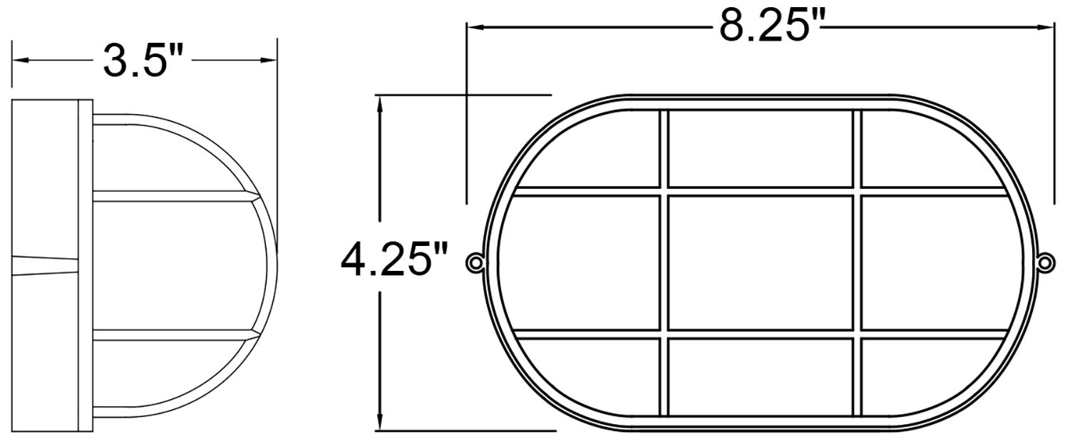 Nauticus Dual Mount 4.25" High Black Outdoor Wall Sconce