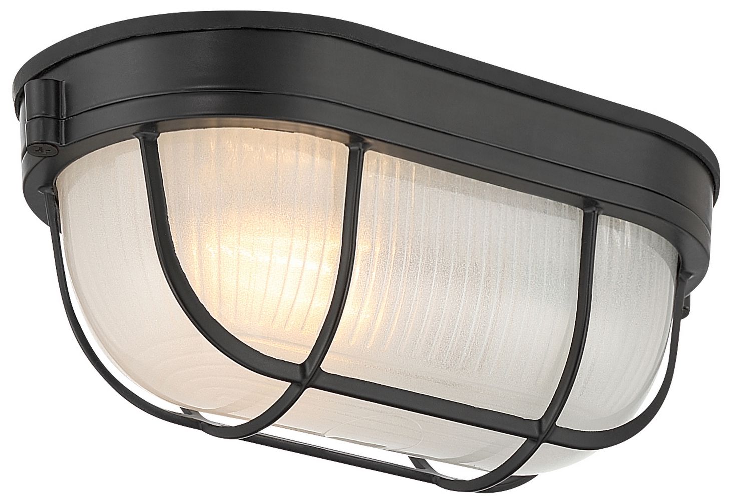 Nauticus Dual Mount 6" High Black Outdoor LED Wall Sconce