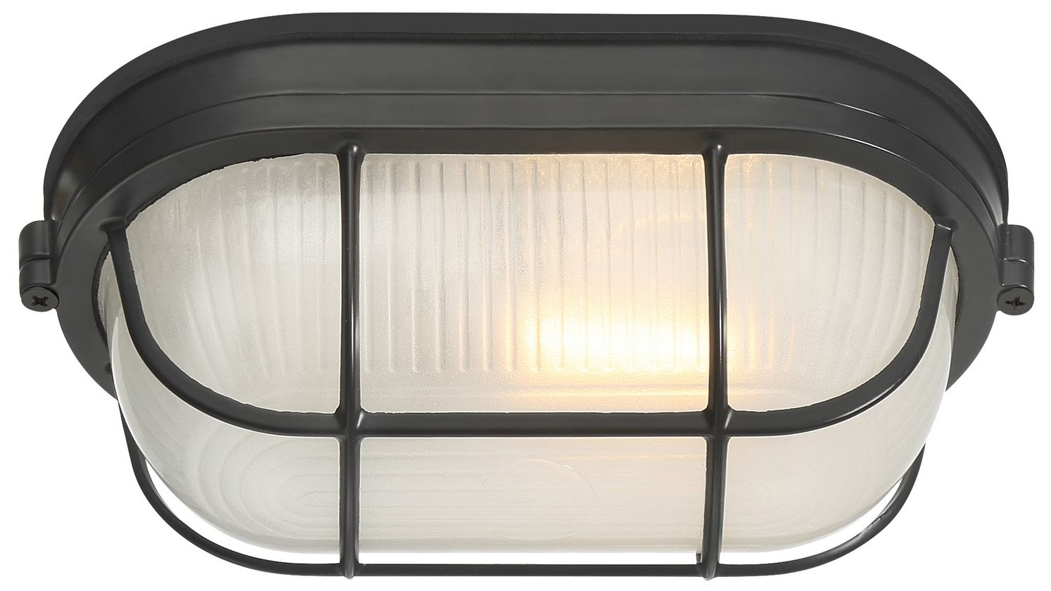 Nauticus Dual Mount 6" High Black Outdoor LED Wall Sconce