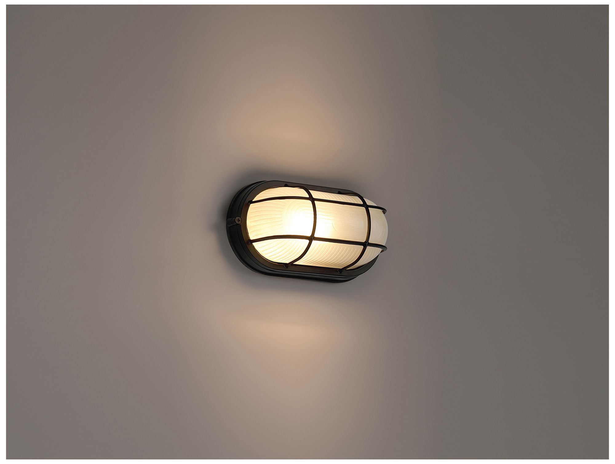 Nauticus Dual Mount 6" High Black Outdoor LED Wall Sconce