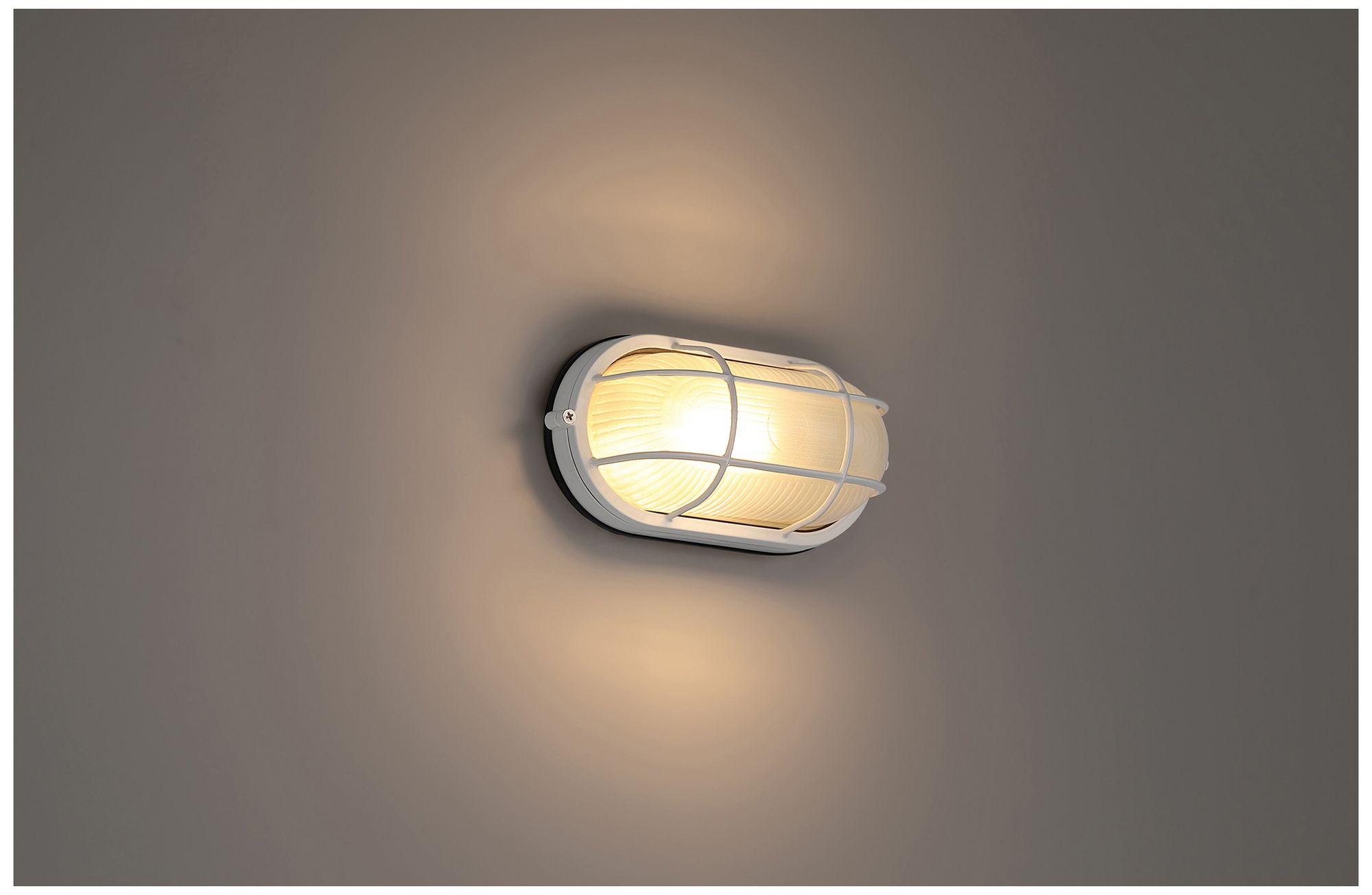 Nauticus Dual Mount 6" High White Outdoor Wall Sconce