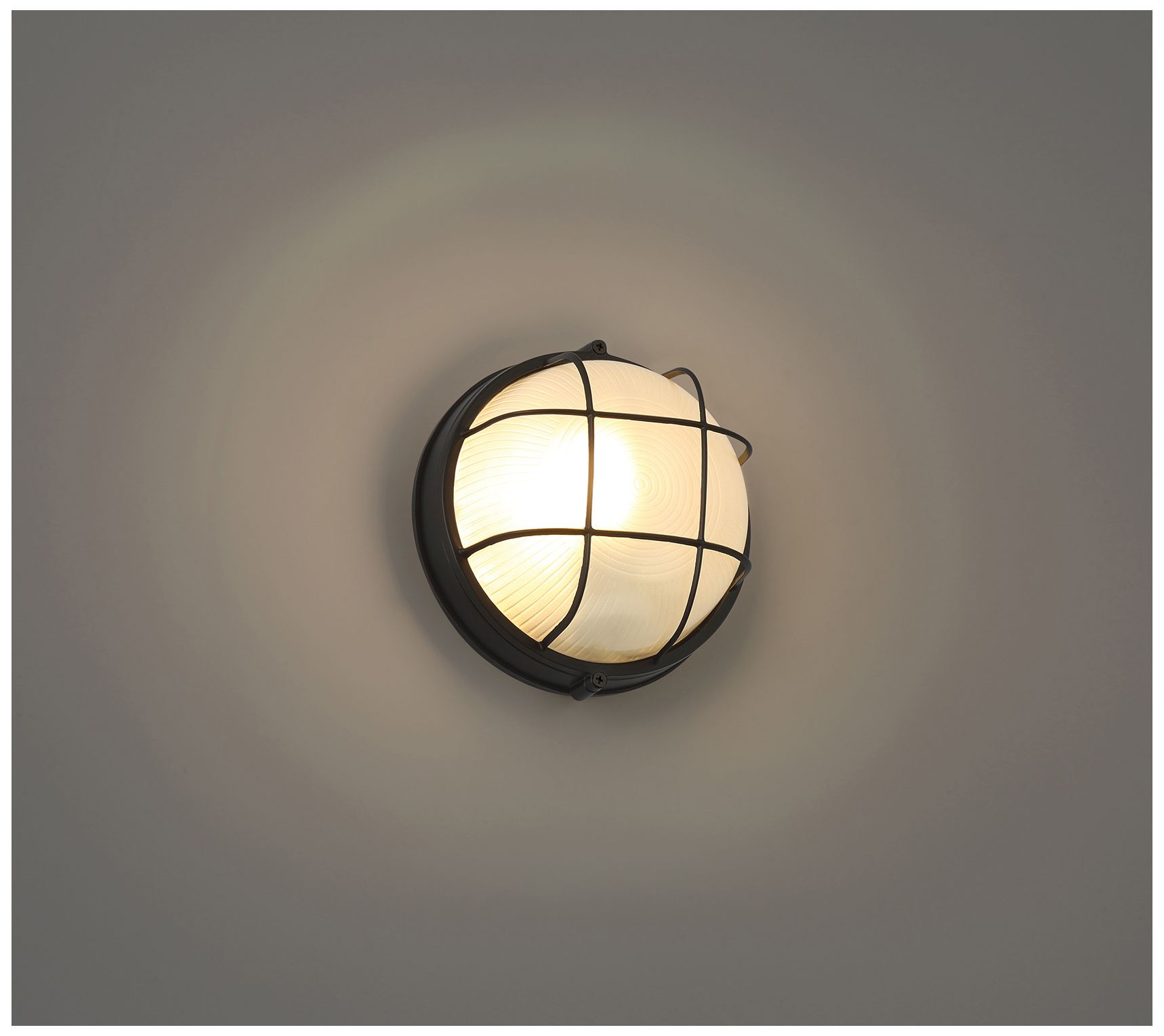 Nauticus Round Dual Mount 10" High Black Outdoor Wall Sconce