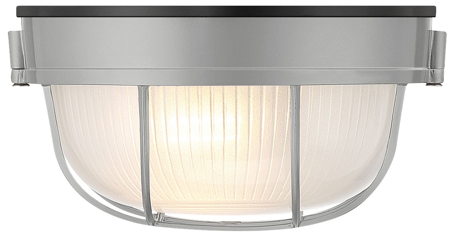 Image 4 Nauticus Round Dual Mount 10" High Satin Outdoor LED Wall Sconce more views