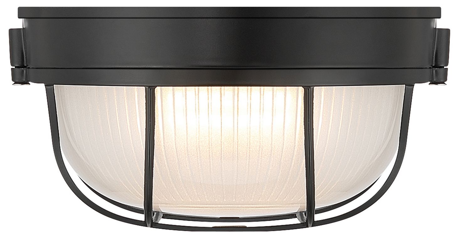 Image 4 Nauticus Round Dual Mount 7" High Black Outdoor Wall Sconce more views