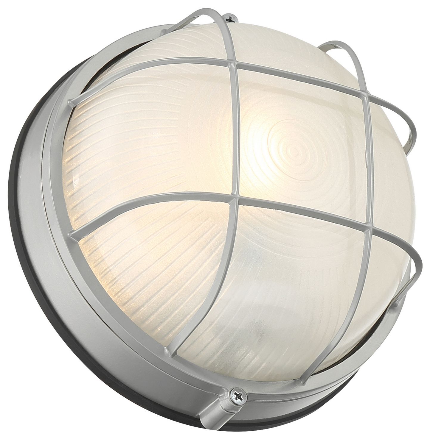 Image 5 Nauticus Round Dual Mount 7" High Satin Outdoor LED Wall Sconce more views