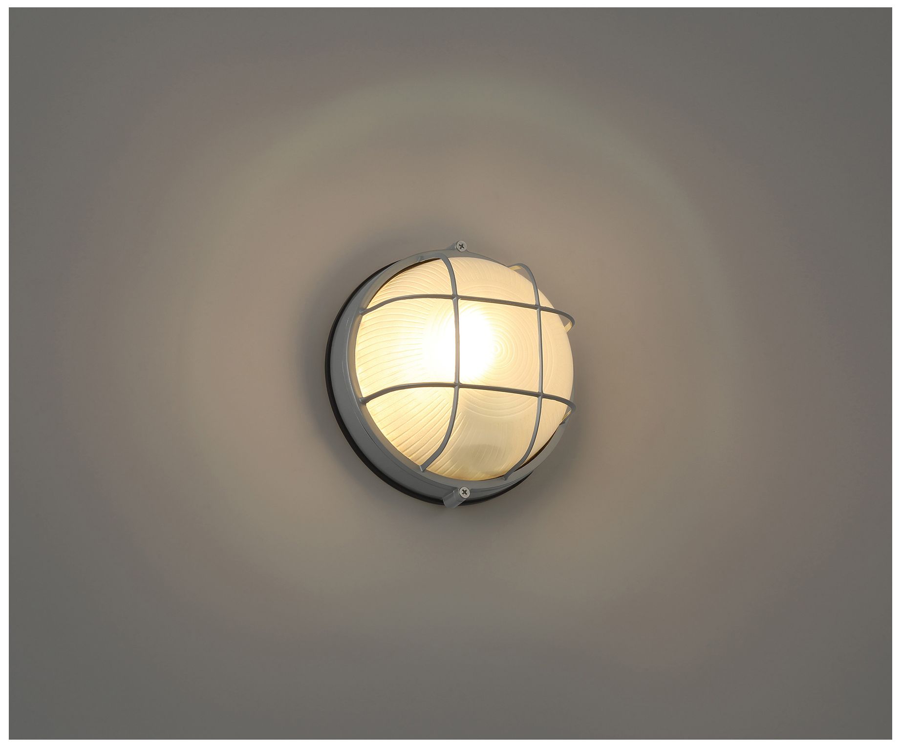 Nauticus Round Dual Mount 7" High Satin Outdoor LED Wall Sconce