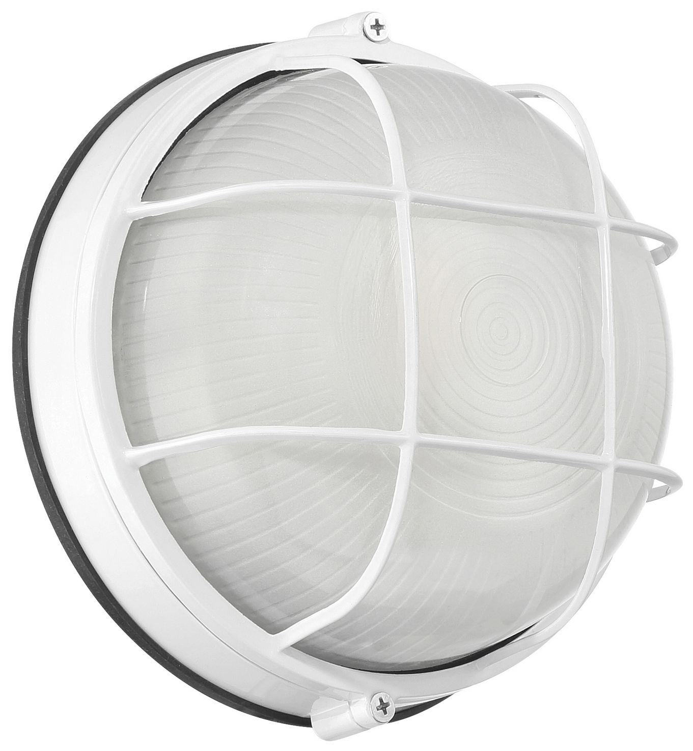 Thumbnail2 of Nauticus Round Dual Mount 7" High White Outdoor Wall Sconce more views
