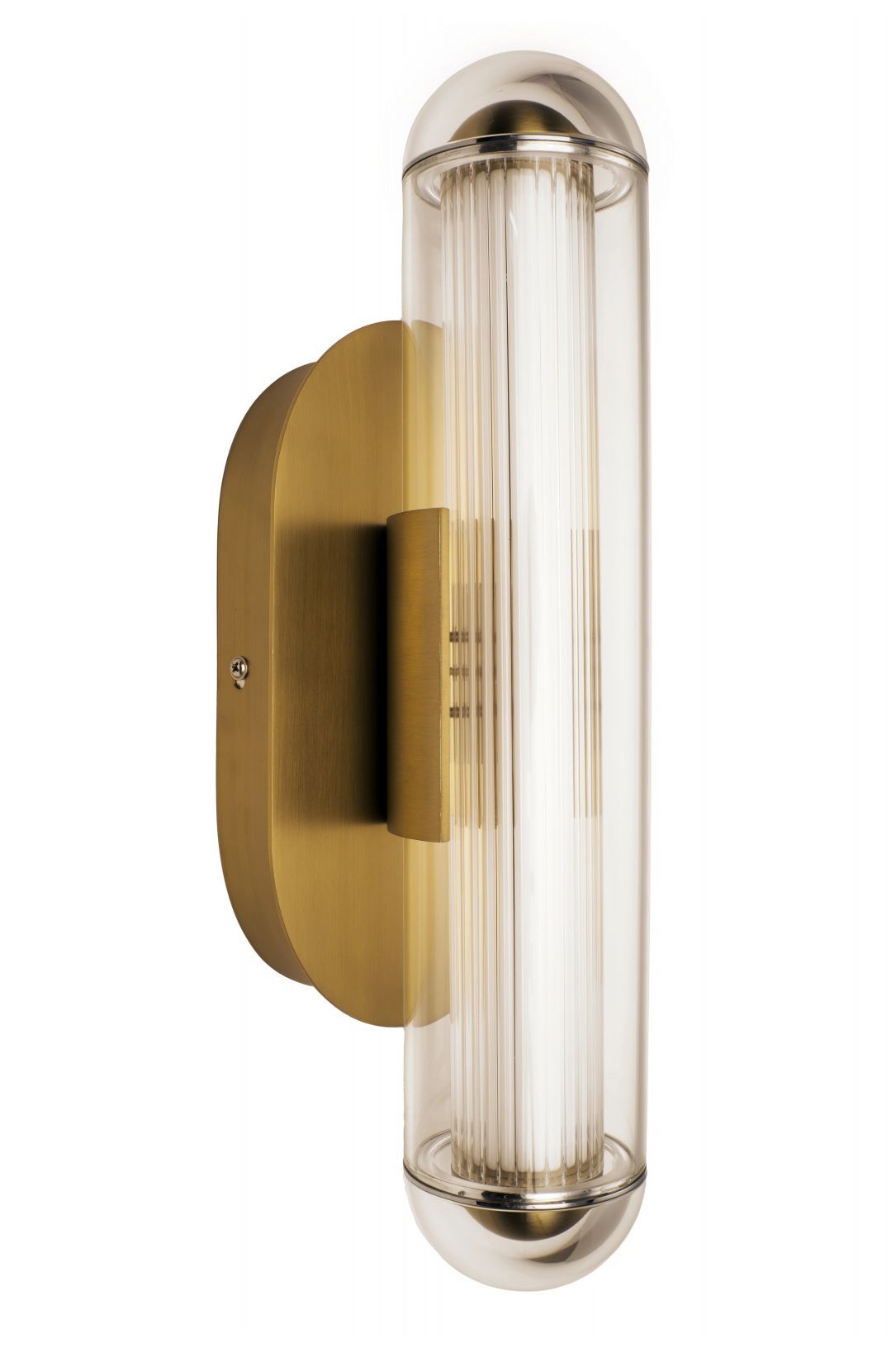 Image 2 Nautilus 16"H LED Wall Sconce in Aged Brass more views