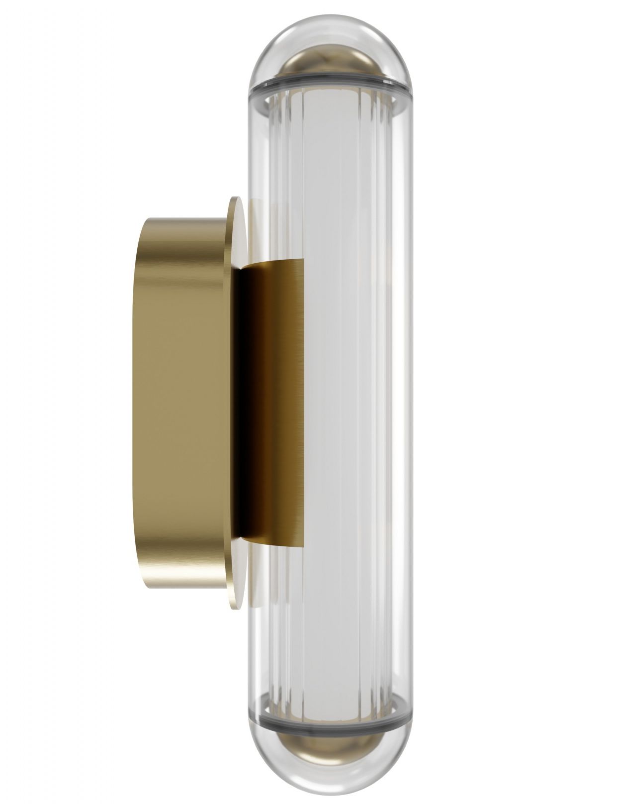 Image 3 Nautilus 16"H LED Wall Sconce in Aged Brass more views