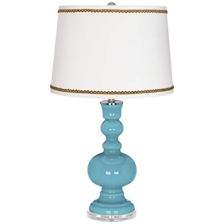Image 1 Nautilus Apothecary Table Lamp with Twist Scroll Trim
