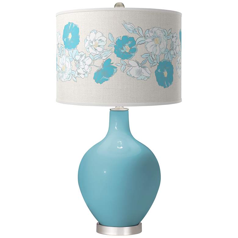Image 1 Nautilus Rose Bouquet Ovo Table Lamp