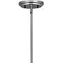 Nautique 13"W Polished Nickel and Gloss Back Pendant Light
