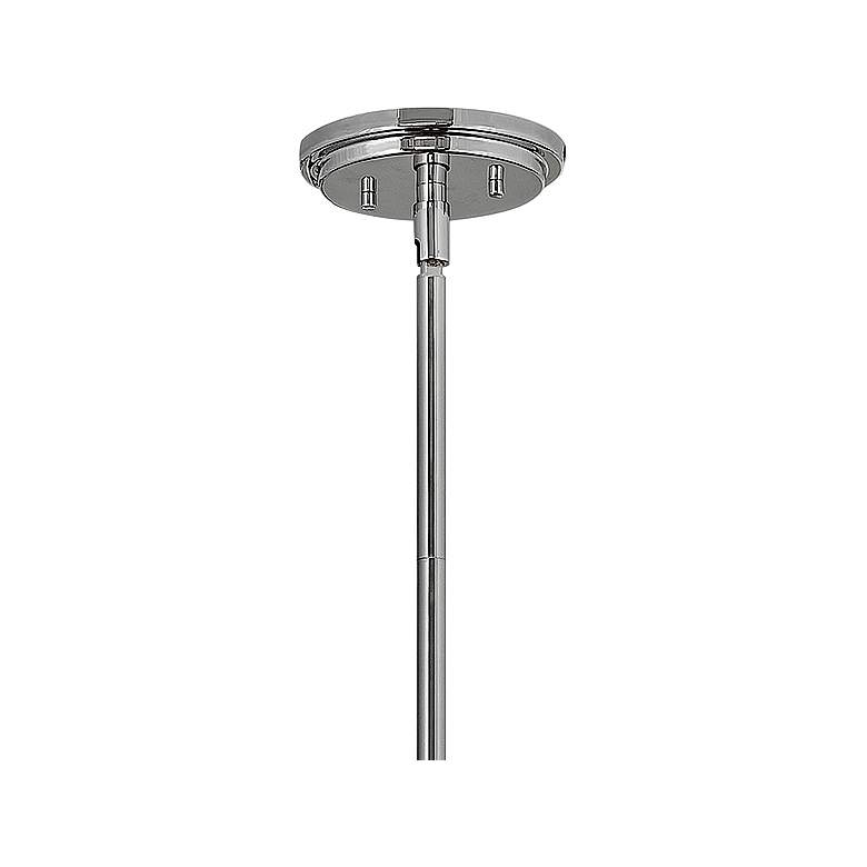 Image 4 Nautique 18"W Polished Nickel and Gloss Back Pendant Light more views