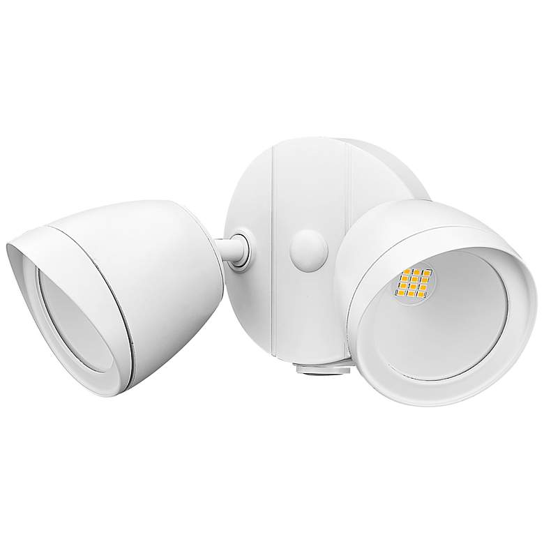 Image 3 Navah Matte White Adjustable LED Outdoor Flood Light more views