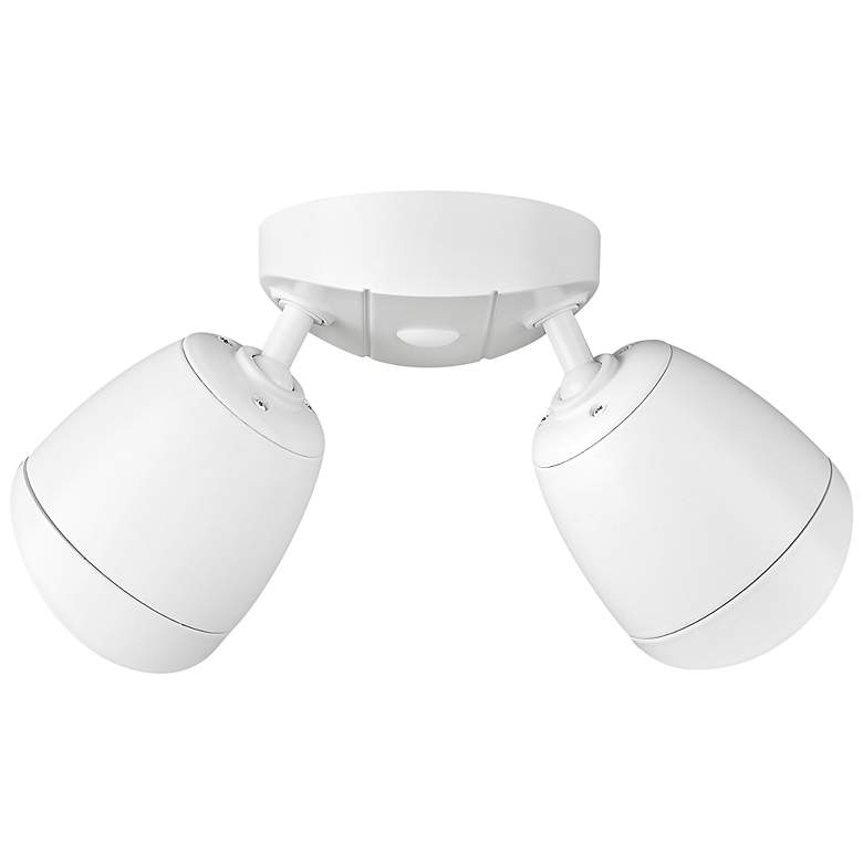 Image 4 Navah Matte White Adjustable LED Outdoor Flood Light more views