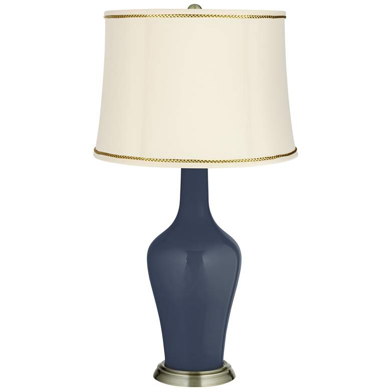 Image 1 Naval Anya Table Lamp with President&#39;s Braid Trim
