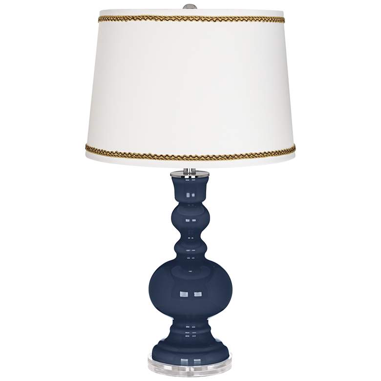 Image 1 Naval Apothecary Table Lamp with Twist Scroll Trim