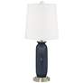 Naval Blue Carrie Table Lamp Set of 2