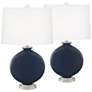 Naval Carrie Table Lamp Set of 2 with Dimmers