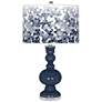 Naval Mosaic Giclee Apothecary Table Lamp