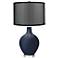 Naval Ovo Table Lamp with Organza Black Shade