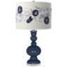 Naval Rose Bouquet Apothecary Table Lamp