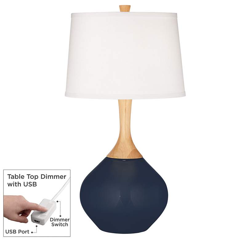 Image 1 Naval Wexler Table Lamp with Dimmer