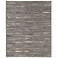Navaro Abstract Hand Woven Gray Area Rug 5'-6" x 8'-6"
