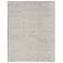 Navaro Distressed Hand Woven Ivory Area Rug 5'-6" x 8'-6"