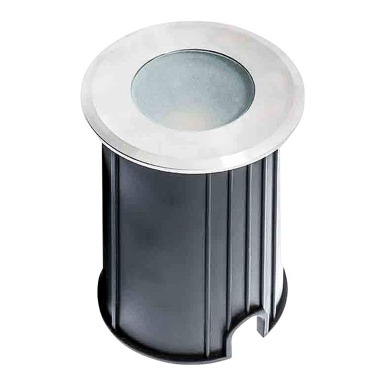 Image 1 Navia 2 1/2"W Brushed Nickel 3W 3000K LED In-Ground Light
