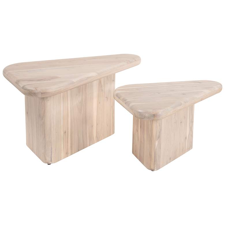 Image 1 Navidic Coffee Table Set Natural