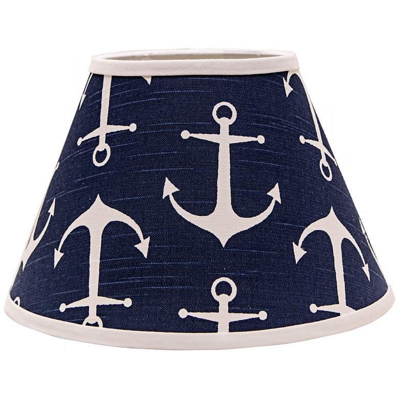 Image 1 Navy Anchors Aweigh 10x18x13 Empire Shade (Spider)