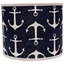Navy Anchors Aweigh 12x12x10 Drum Shade (Spider)