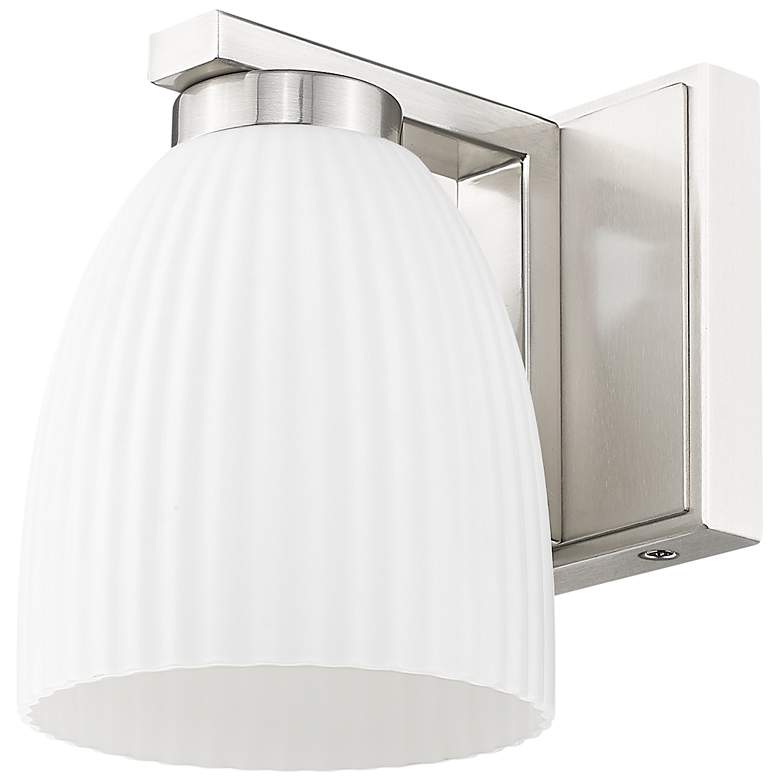 Image 7 Naya by Z-Lite Brushed Nickel 1 Light Wall Sconce more views