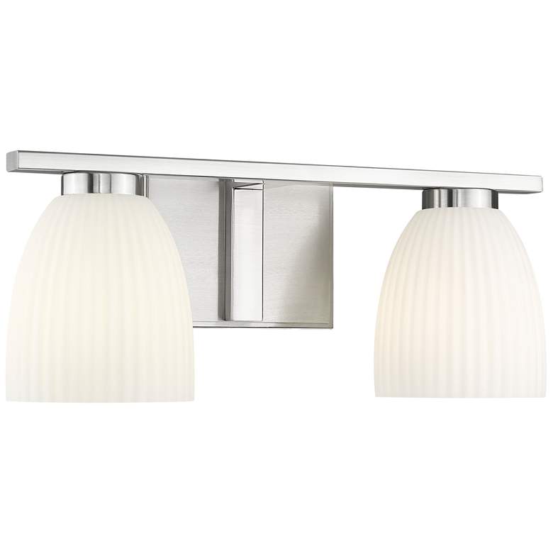 Image 1 Naya by Z-Lite Brushed Nickel 2 Light Vanity