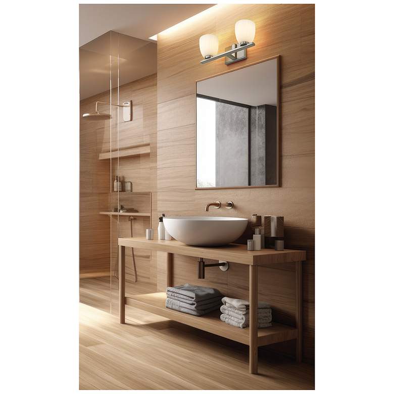 Image 3 Naya by Z-Lite Brushed Nickel 2 Light Vanity more views