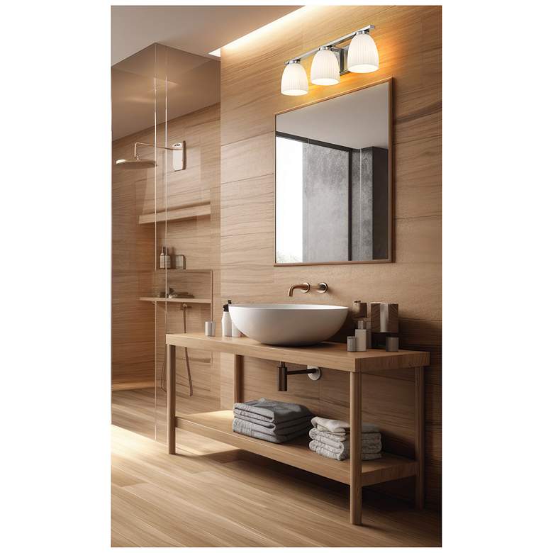 Image 2 Naya by Z-Lite Brushed Nickel 3 Light Vanity more views
