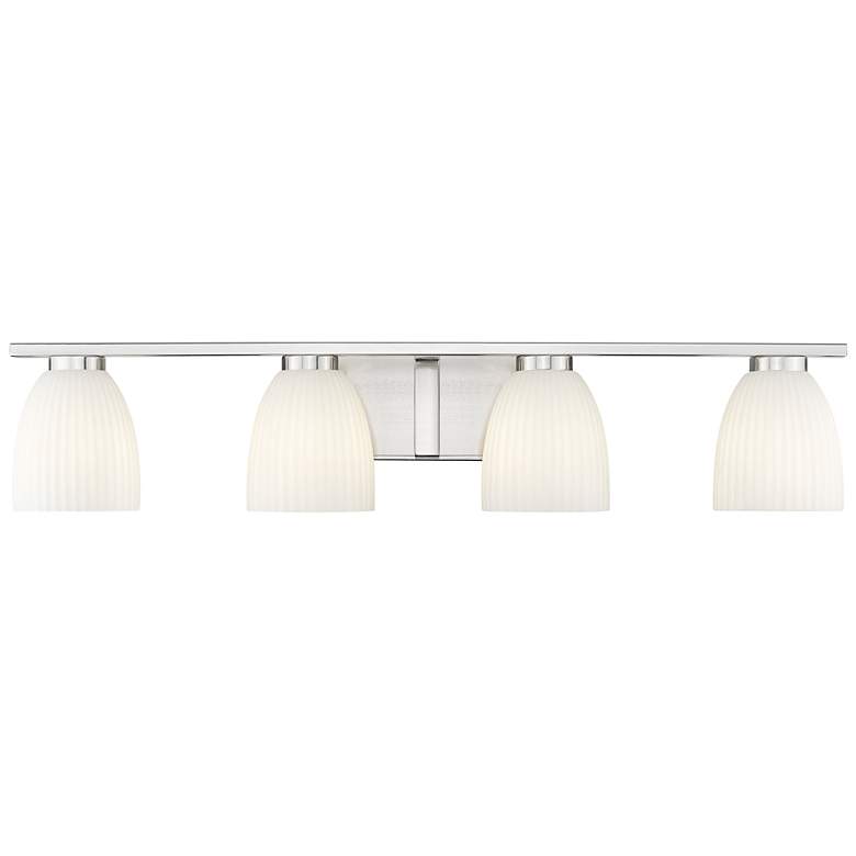 Image 4 Naya by Z-Lite Brushed Nickel 4 Light Vanity more views