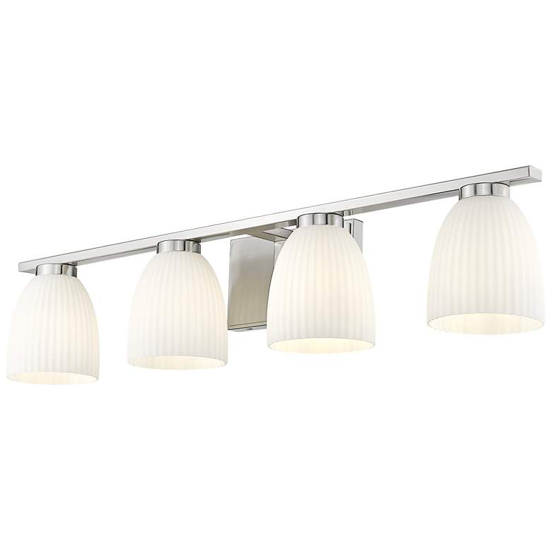 Image 5 Naya by Z-Lite Brushed Nickel 4 Light Vanity more views