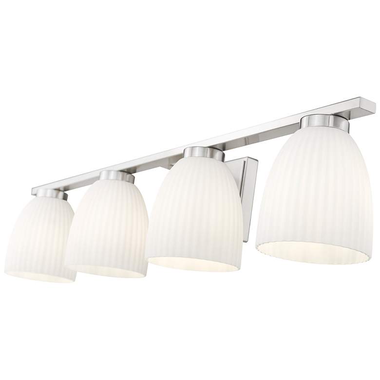 Image 6 Naya by Z-Lite Brushed Nickel 4 Light Vanity more views