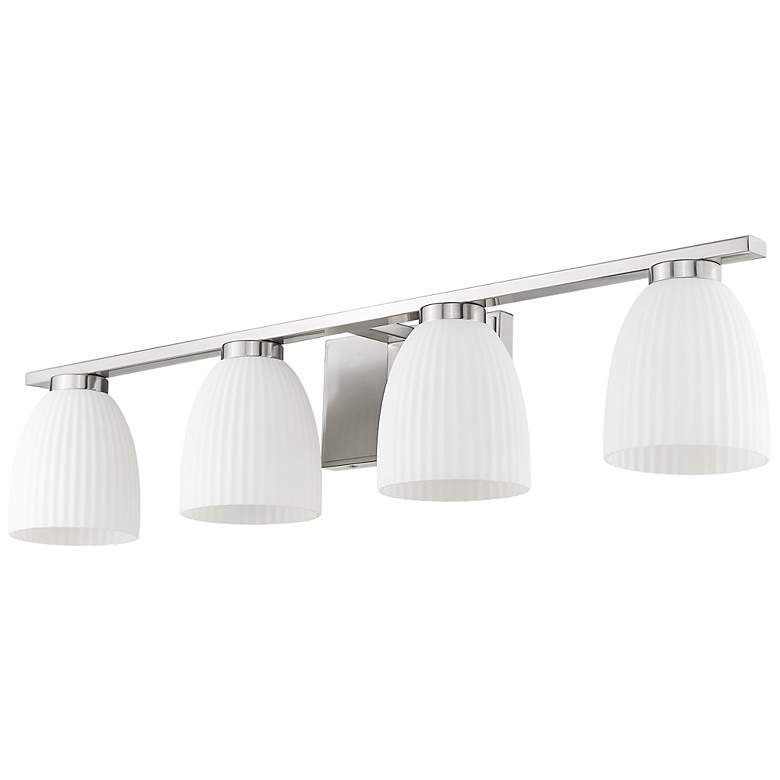 Image 7 Naya by Z-Lite Brushed Nickel 4 Light Vanity more views