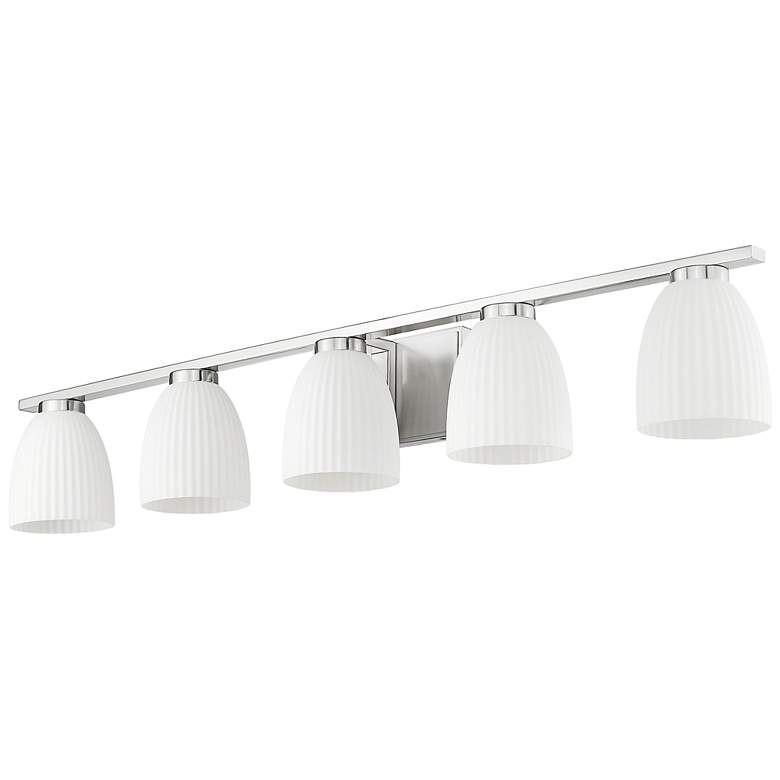Image 7 Naya by Z-Lite Brushed Nickel 5 Light Vanity more views
