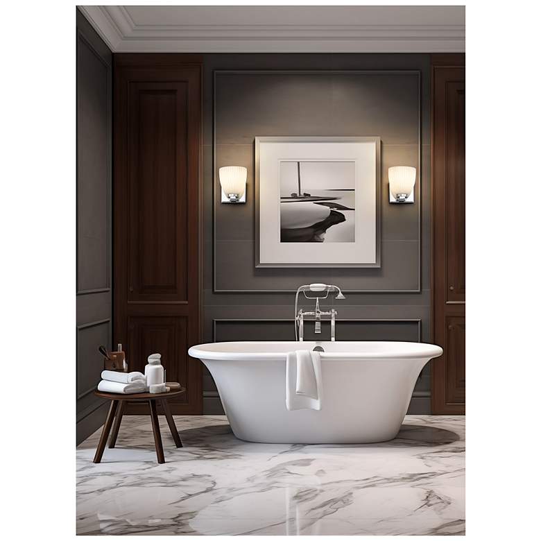 Image 2 Naya by Z-Lite Chrome 1 Light Wall Sconce more views