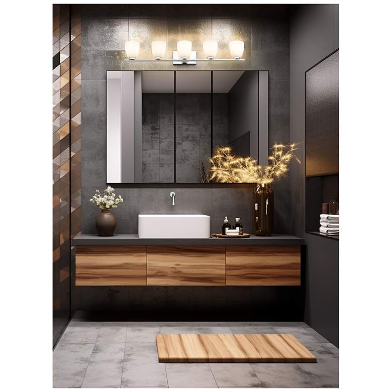 Image 2 Naya by Z-Lite Chrome 5 Light Vanity more views