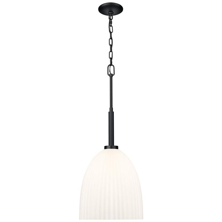 Image 1 Naya by Z-Lite Matte Black 1 Light Pendant