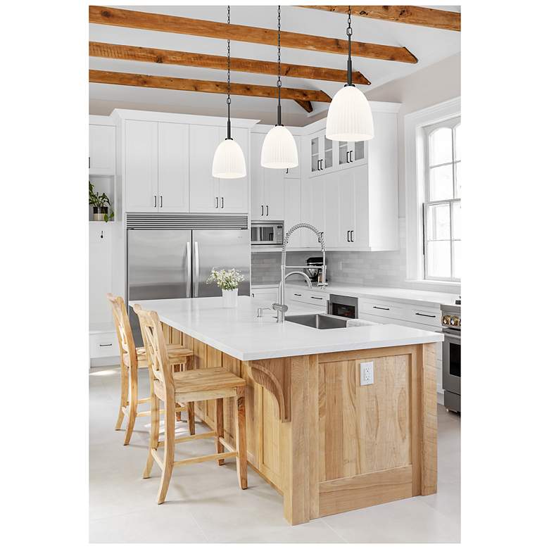 Image 3 Naya by Z-Lite Matte Black 1 Light Pendant more views