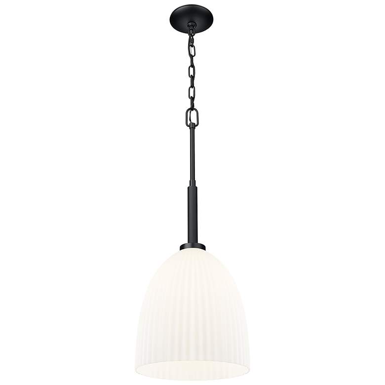 Image 4 Naya by Z-Lite Matte Black 1 Light Pendant more views