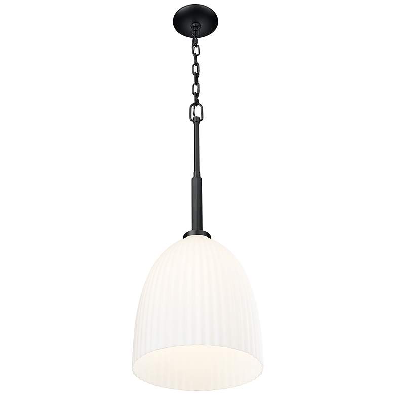 Image 5 Naya by Z-Lite Matte Black 1 Light Pendant more views